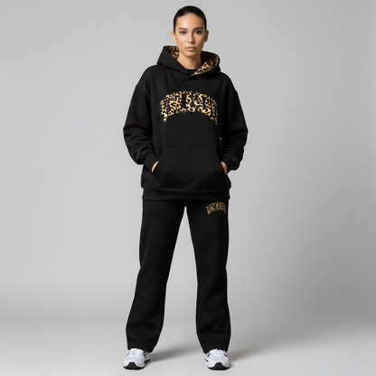 Leopard Hoodie and Trousers